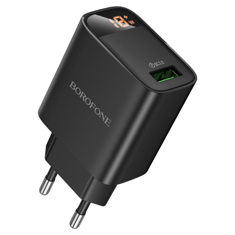 borofone ba95a ilustre 1xport qc3 wall charger eu
