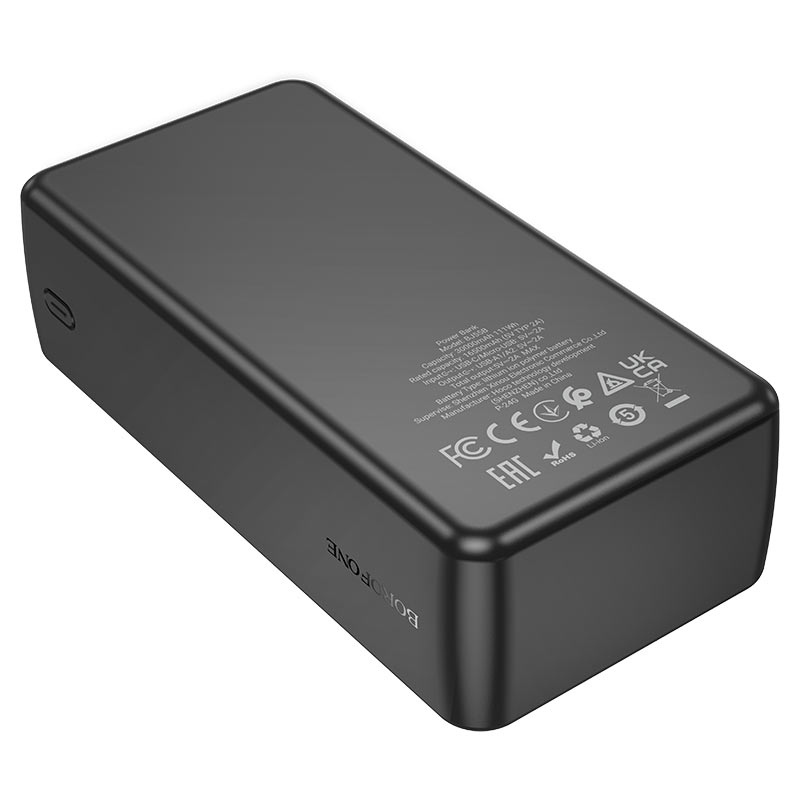 borofone bj55b graceful портативный аккумулятор 30000mah компактный